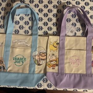 Disney UP Tote Bags - Blue and Purple